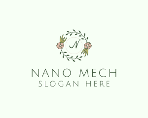 Floral Event Styling Lettermark logo design