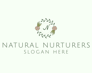 Floral Event Styling Lettermark logo design