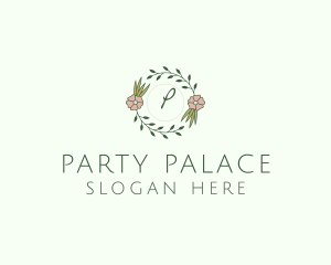 Floral Event Styling Lettermark logo design