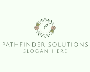 Floral Event Styling Lettermark logo design