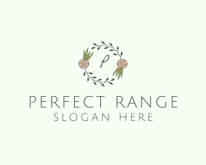 Floral Event Styling Lettermark logo design