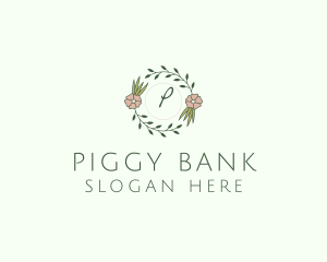 Floral Event Styling Lettermark logo design