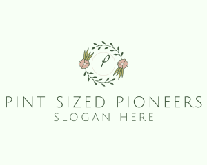 Floral Event Styling Lettermark logo design