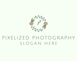 Floral Event Styling Lettermark logo design