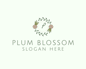 Floral Event Styling Lettermark logo design