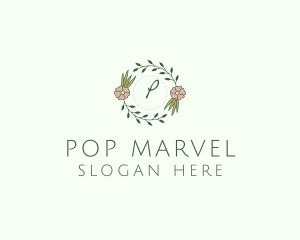 Floral Event Styling Lettermark logo design