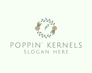 Floral Event Styling Lettermark logo design