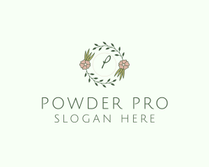 Floral Event Styling Lettermark logo design