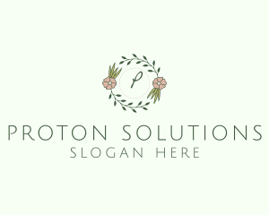 Floral Event Styling Lettermark logo design