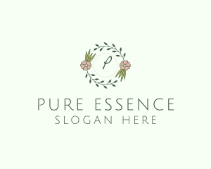 Floral Event Styling Lettermark logo design