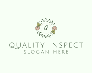 Floral Event Styling Lettermark logo design