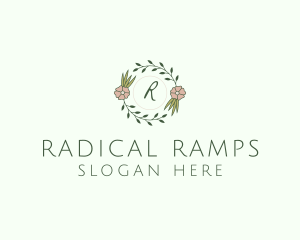 Floral Event Styling Lettermark logo design