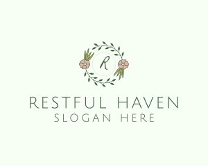 Floral Event Styling Lettermark logo design