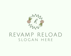 Floral Event Styling Lettermark logo design