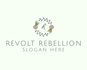 Floral Event Styling Lettermark logo design