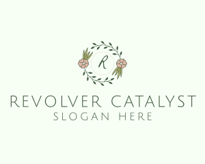 Floral Event Styling Lettermark logo design