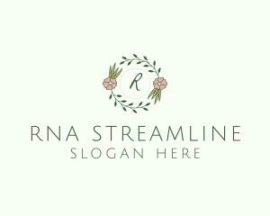 Floral Event Styling Lettermark logo design