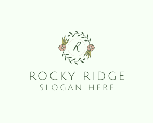 Floral Event Styling Lettermark logo design