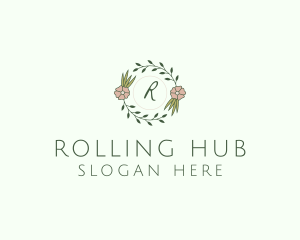 Floral Event Styling Lettermark logo design