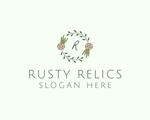 Floral Event Styling Lettermark logo design