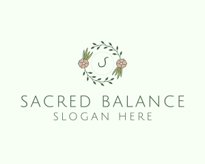 Floral Event Styling Lettermark logo design