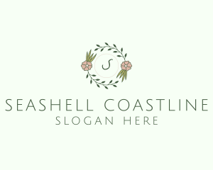 Floral Event Styling Lettermark logo design