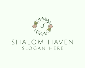 Floral Event Styling Lettermark logo design