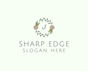 Floral Event Styling Lettermark logo design