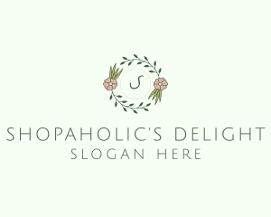 Floral Event Styling Lettermark logo design