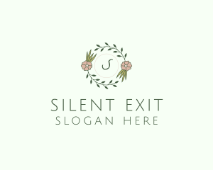 Floral Event Styling Lettermark logo design