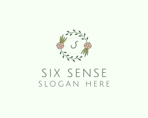 Floral Event Styling Lettermark logo design