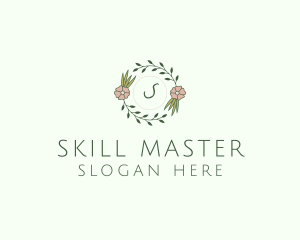 Floral Event Styling Lettermark logo design