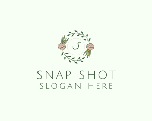 Floral Event Styling Lettermark logo design