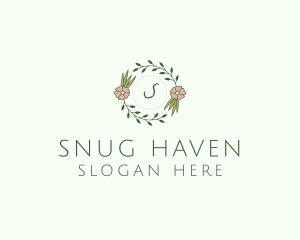 Floral Event Styling Lettermark logo design