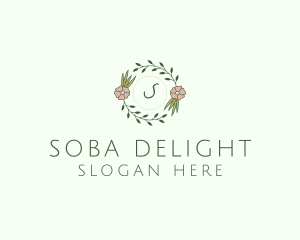 Floral Event Styling Lettermark logo design