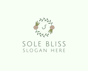 Floral Event Styling Lettermark logo design