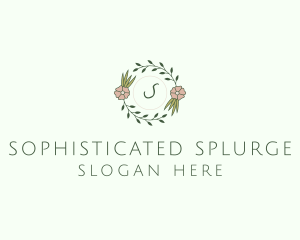 Floral Event Styling Lettermark logo design