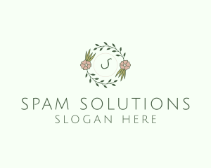 Floral Event Styling Lettermark logo design