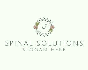 Floral Event Styling Lettermark logo design