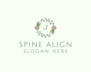 Floral Event Styling Lettermark logo design