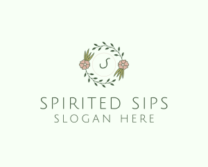 Floral Event Styling Lettermark logo design