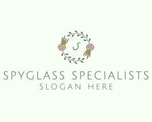 Floral Event Styling Lettermark logo design