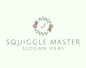 Floral Event Styling Lettermark logo design