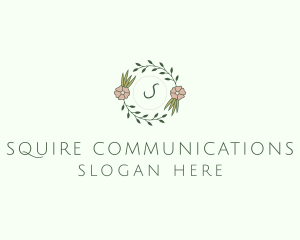 Floral Event Styling Lettermark logo design