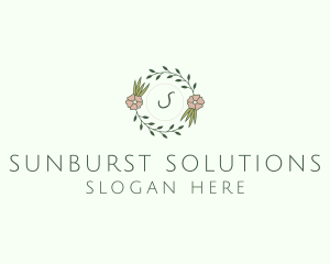 Floral Event Styling Lettermark logo design