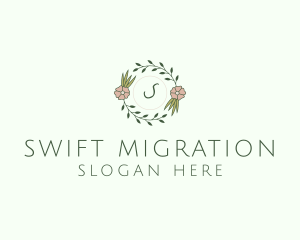 Floral Event Styling Lettermark logo design