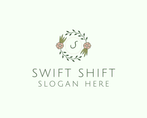 Floral Event Styling Lettermark logo design