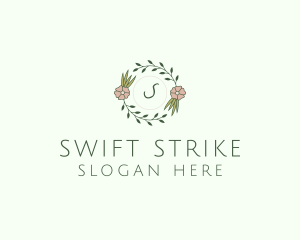 Floral Event Styling Lettermark logo design