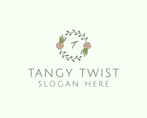 Floral Event Styling Lettermark logo design