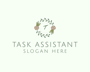 Floral Event Styling Lettermark logo design